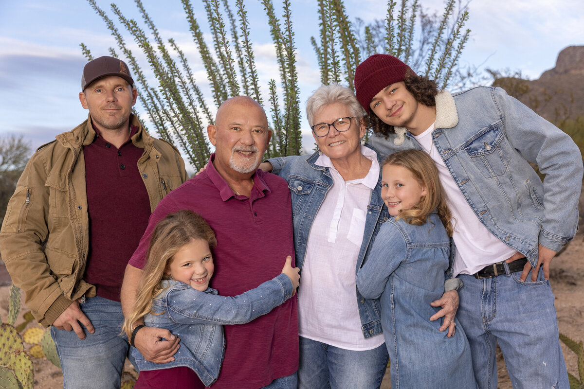 Multi Generation Family Portraits by Tucson Arizona Photographer Sherri Graves Photography