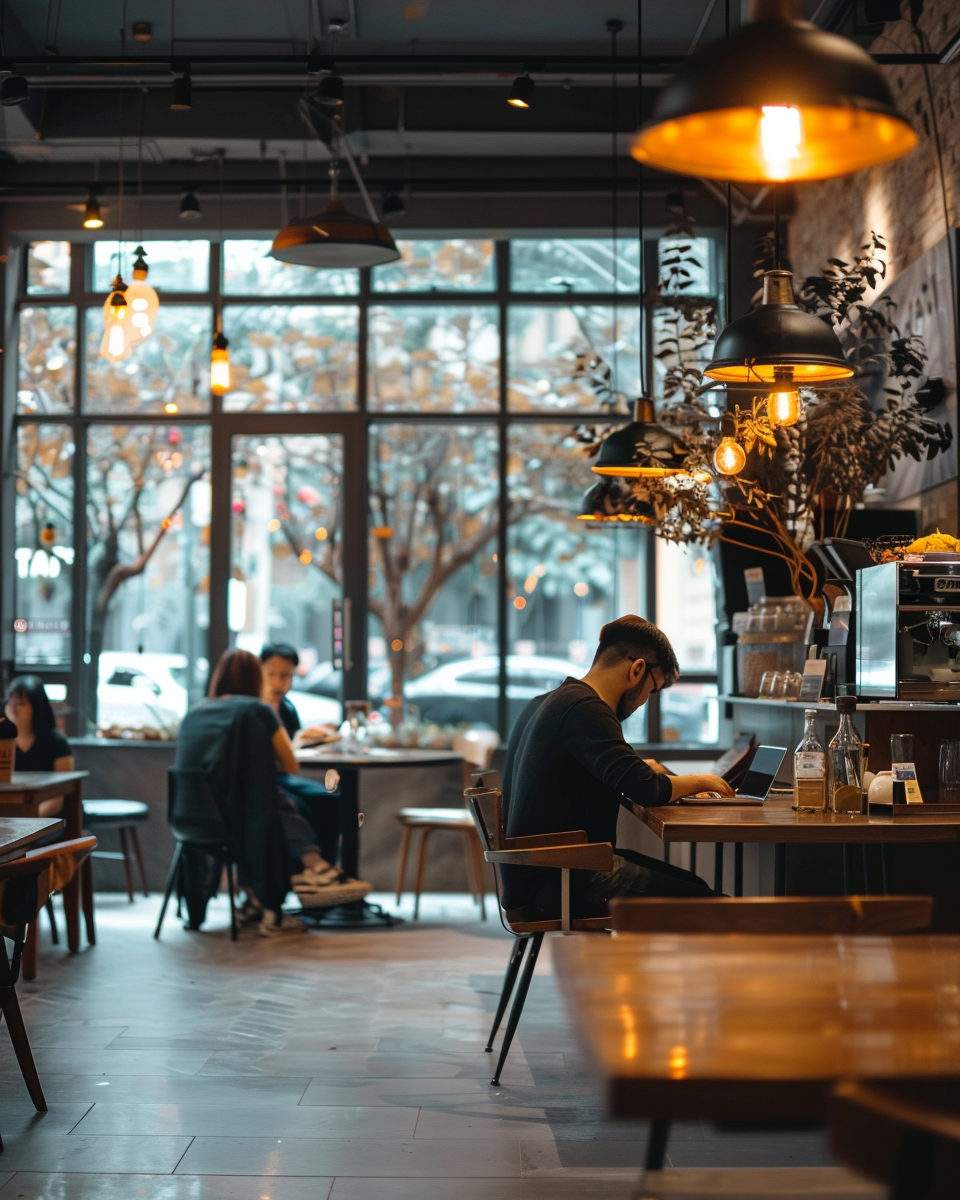 marga888_A_sleek_modern_coffee_shop_with_minimalist_dcor_clea_d0664668-28f8-4c24-8b05-c7e2d305d5e1_2