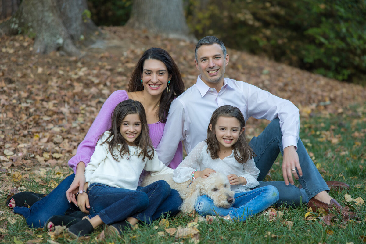 Family Shoot with Dog