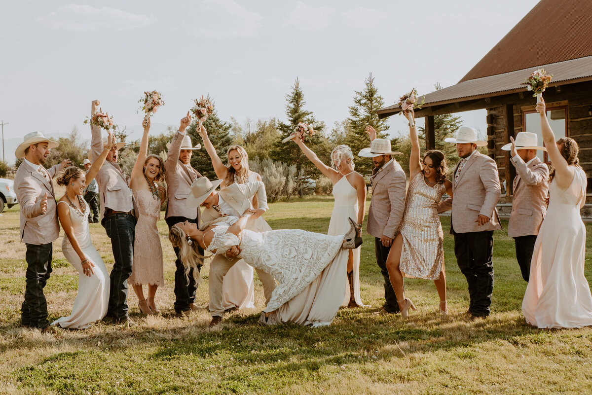 Idaho Country Boho Ranch Wedding - The Morgans - Jaiden Richan Photos-234