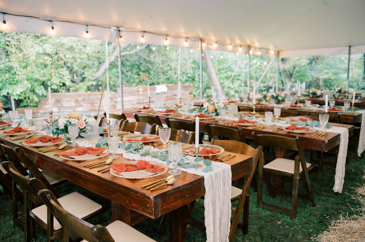 BreAnna and Ryan Wedding - Goblets, Candlesticks, napkins and runners(9)