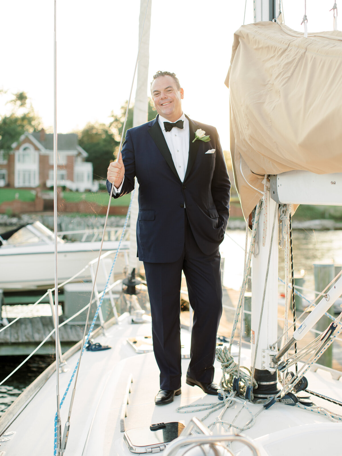 Rebekah Emily Photography Waterfront Home Wedding-28