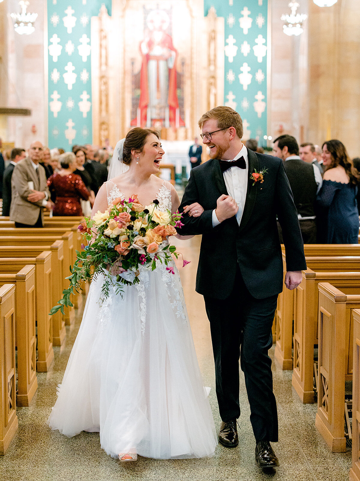 KC Cloud Wedding Seating Chart Mason Dallas just married christ the king catholic church