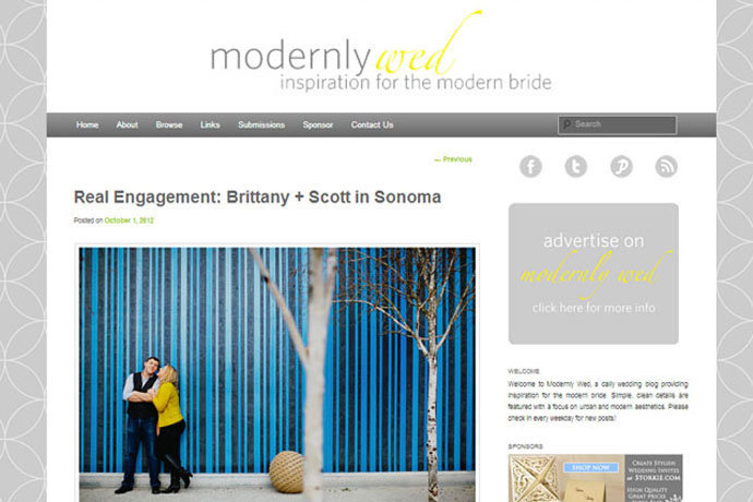 Modernly Wed inspiration for the modern bride - Weddings by Milou & Olin