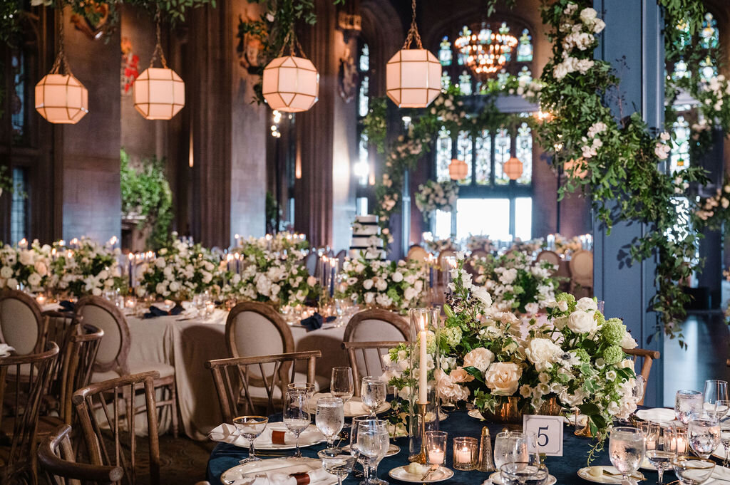 University Club Wedding with Blue Details_26