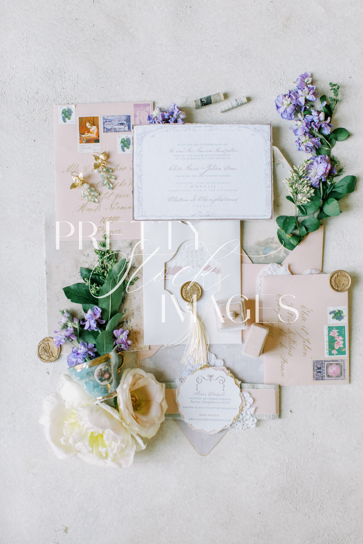 Pretty Stock Images Chateau Wedding-365