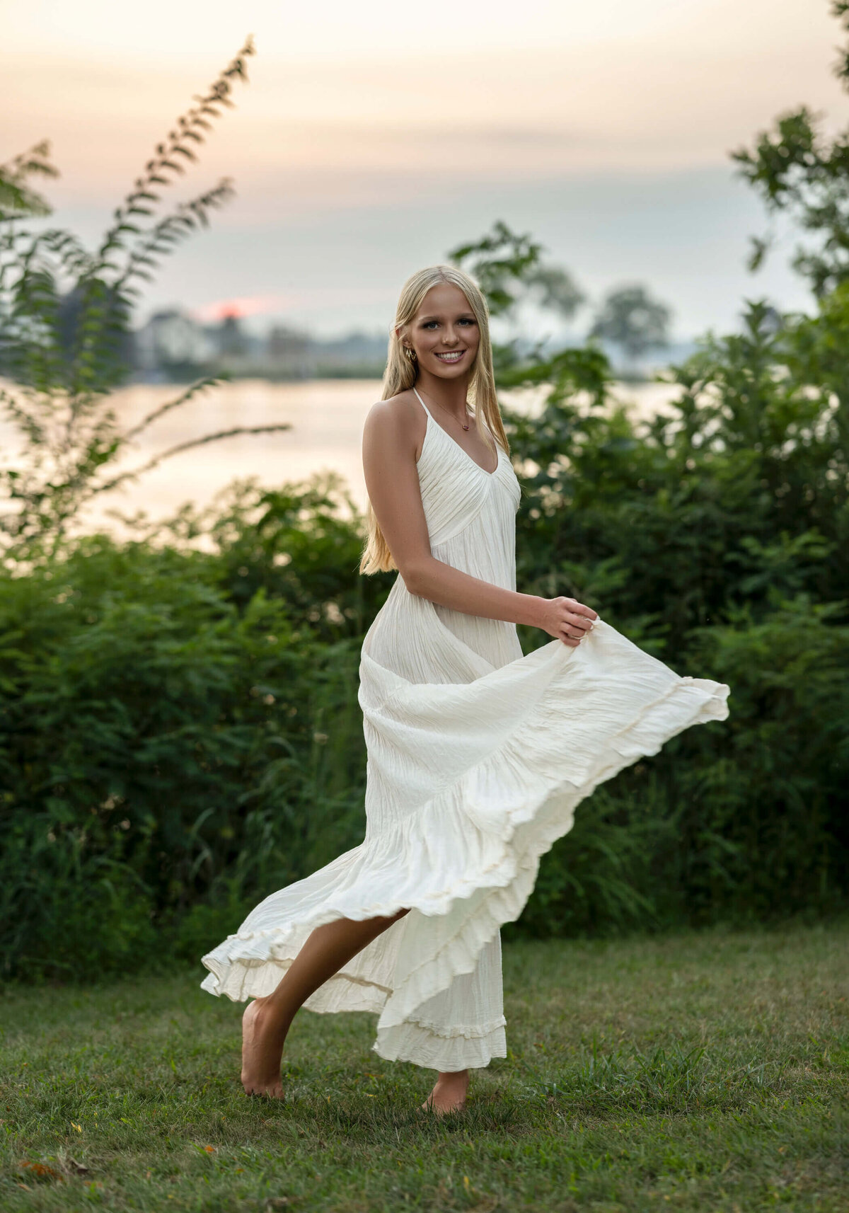 Elegant senior portrait
