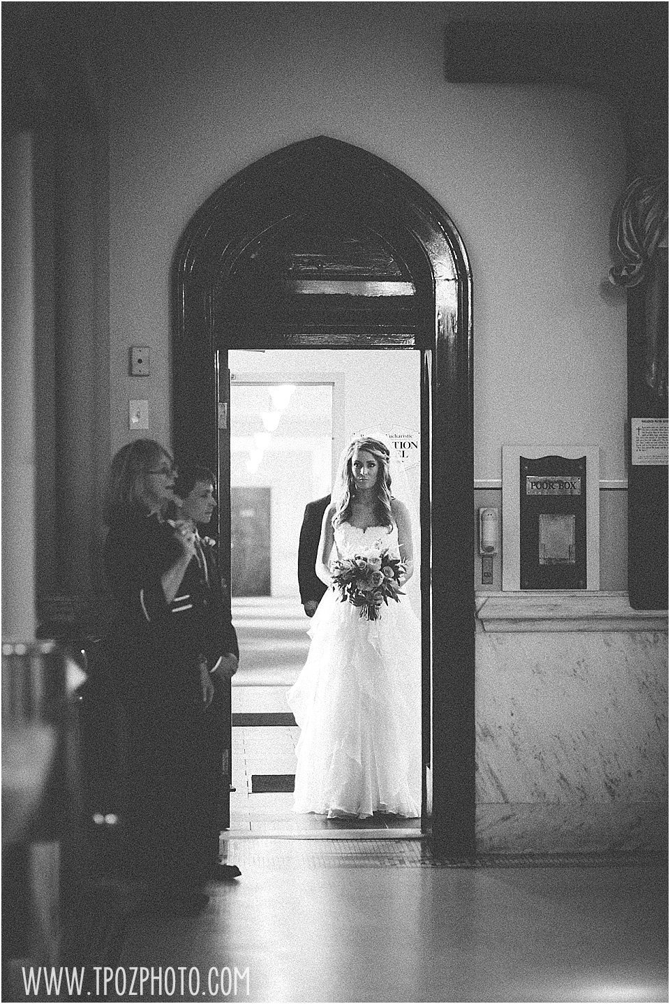 St. Mary's Church Annapolis Wedding Ceremony || tPoz Photography