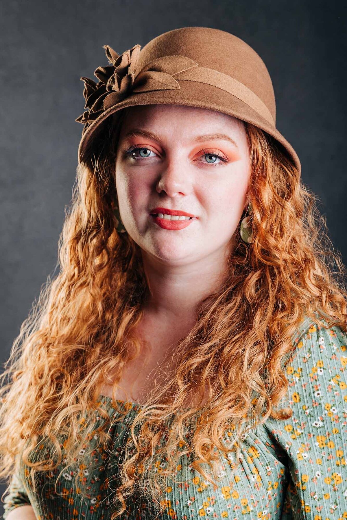 Studio portrait of Missoula actress and model