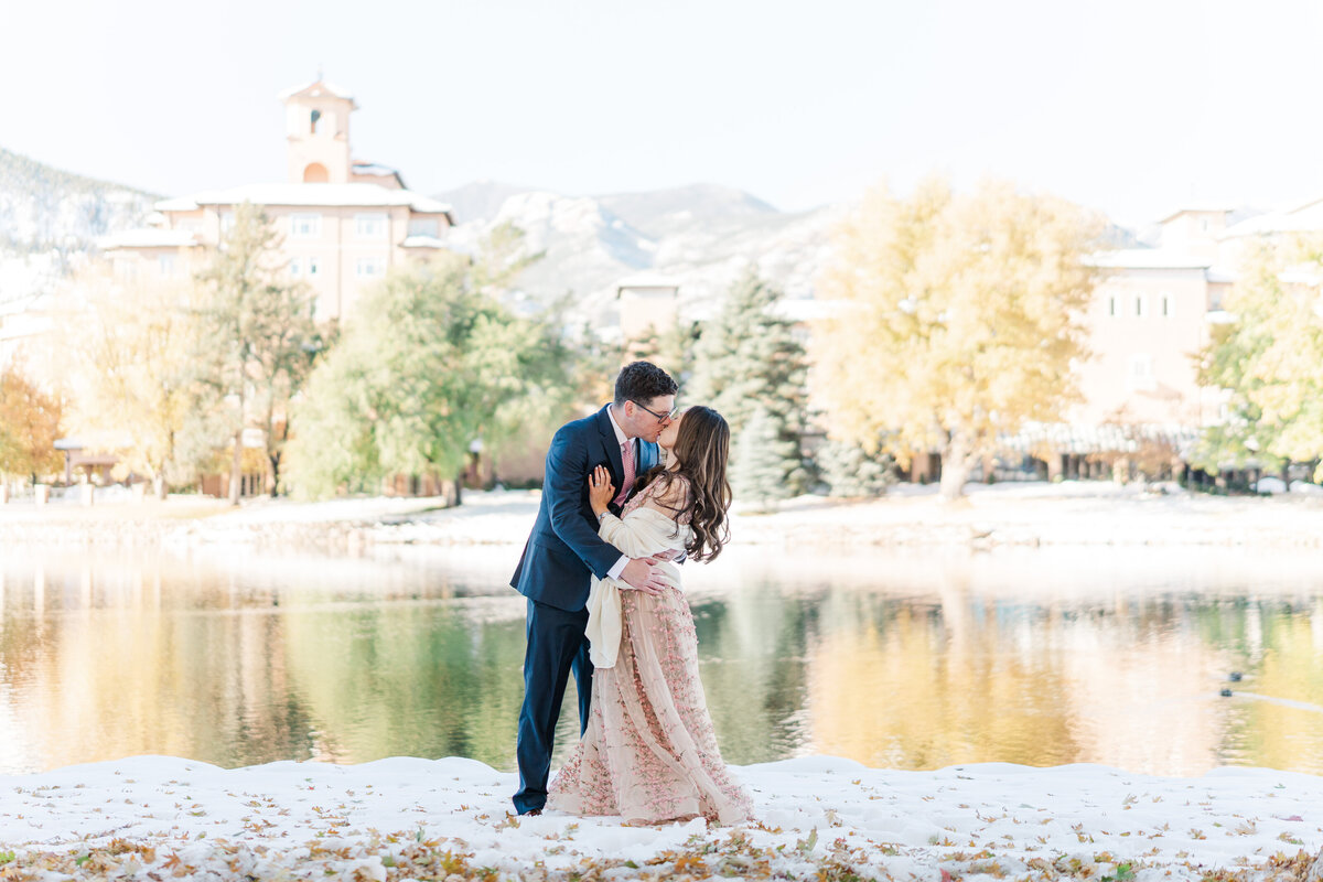 The Broadmoor Hotel Winter Wedding Colorado Springs Romantic Engagement Elena Spraguer Photography 0017