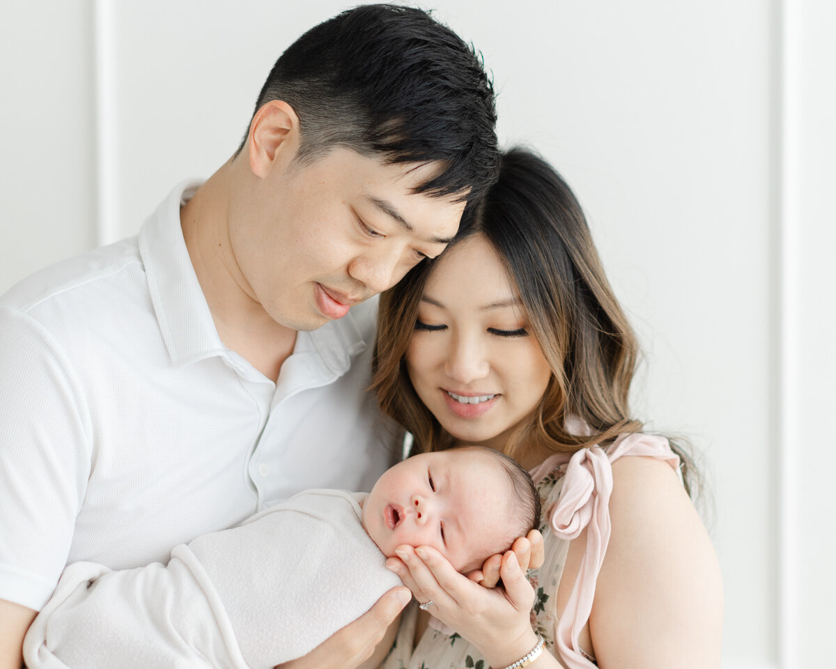 Newborn photography session at a Philadelphia photography studio - 16