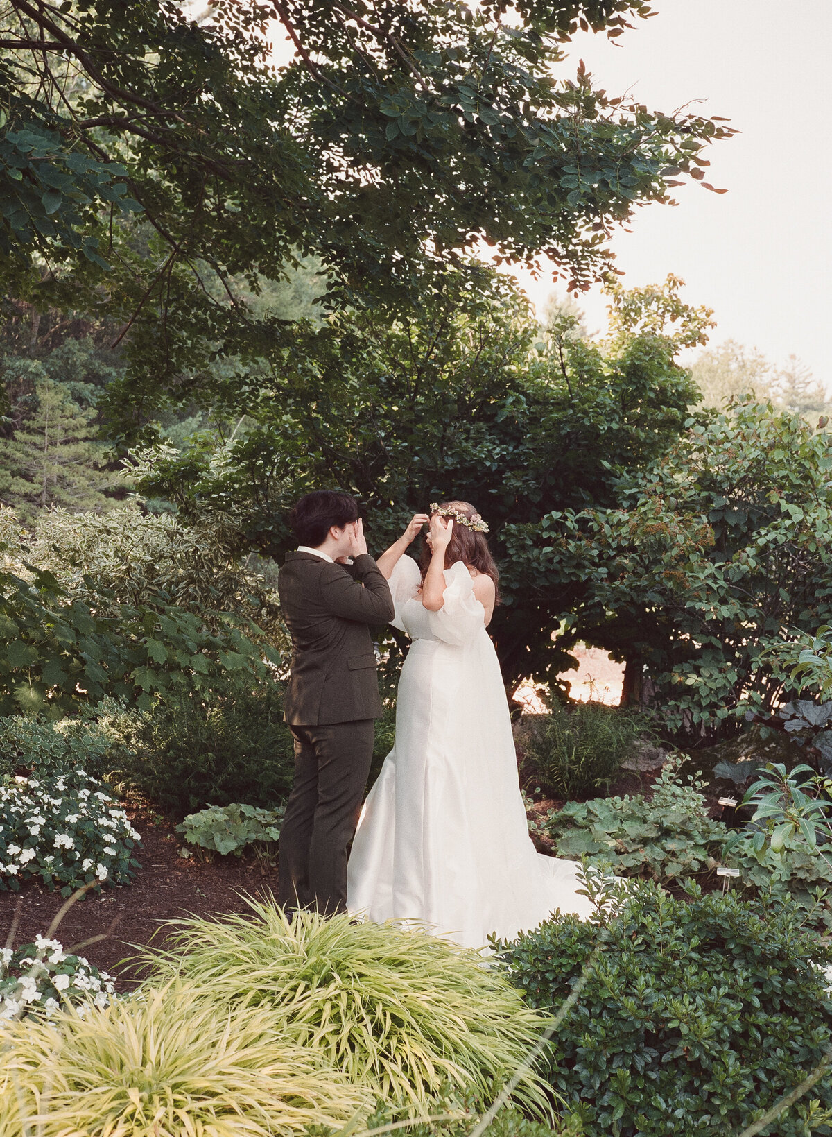 Wedding Photography NH | The Gardens At Uncanoonuc | Film Photography Wedding