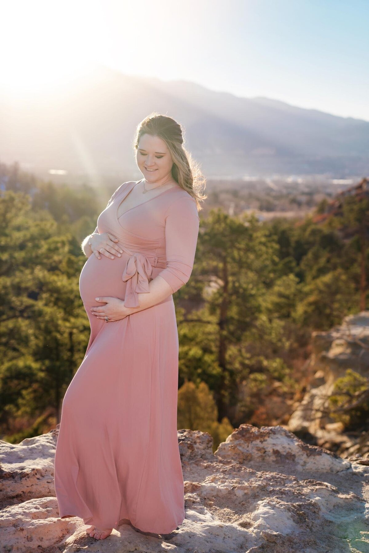 maternity gown pregnancy photos