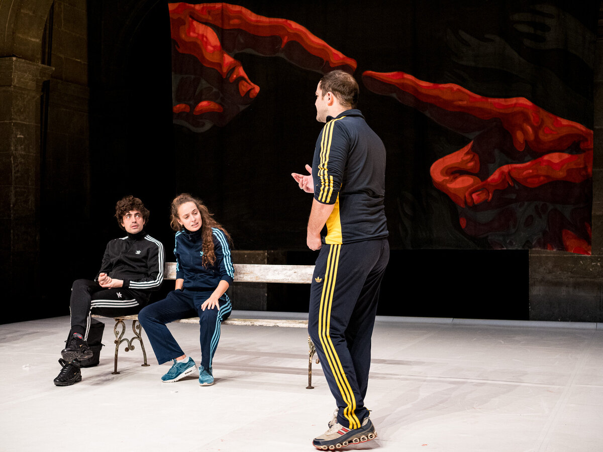 ADN Marie Mahé, Isabelle Andrzejewski, Maxime Boutéraon, Achille Reggiani ©Marie CharbonnierPB230104