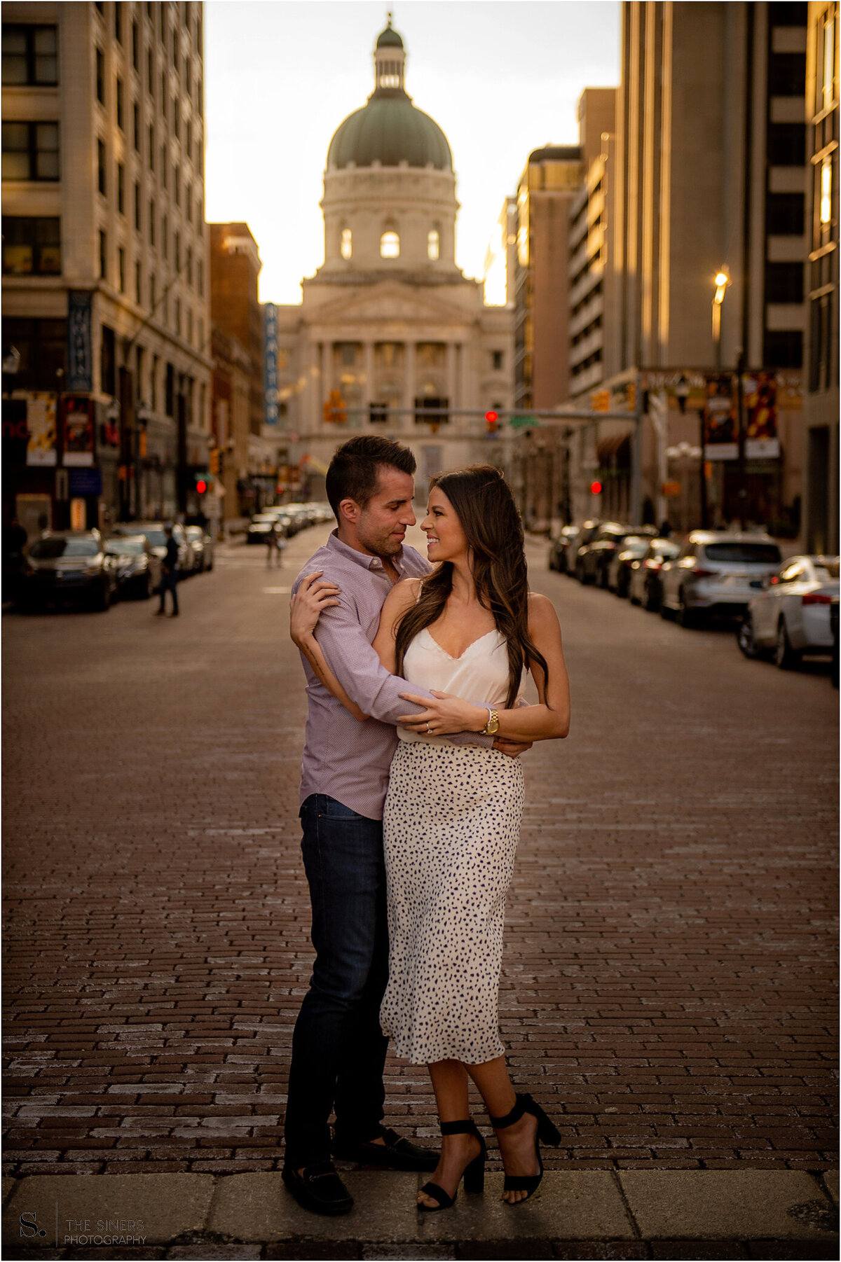 Siners Photography | Indianapolis Wedding Photographer | Downtown Indy Engagement | Event + Portrait Photography | Destination Photographer_0034