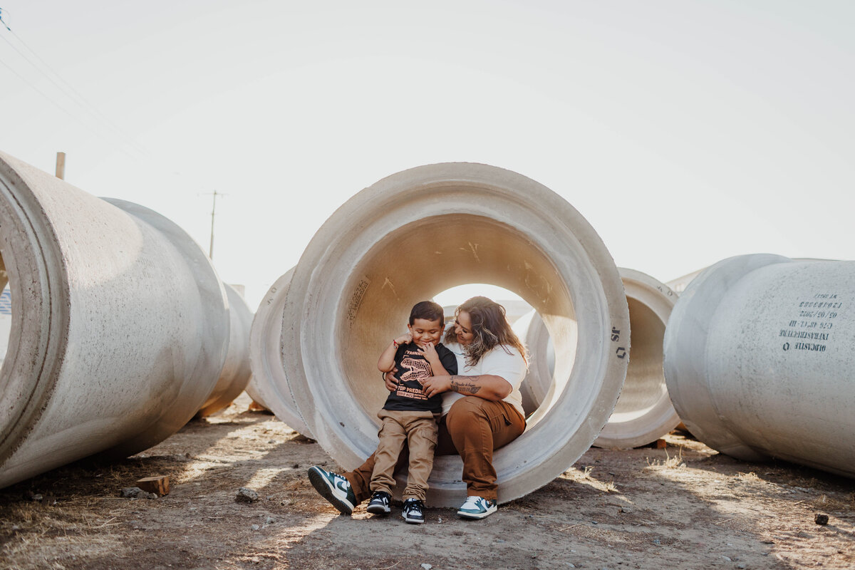 Oakland Family Photography Session in Alameda, Urban