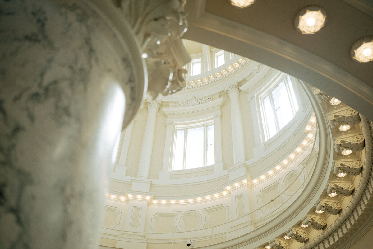 Couple during golden hour engagement shoot in Boise, Idaho wedding/elopement - photographed by The Storytellers