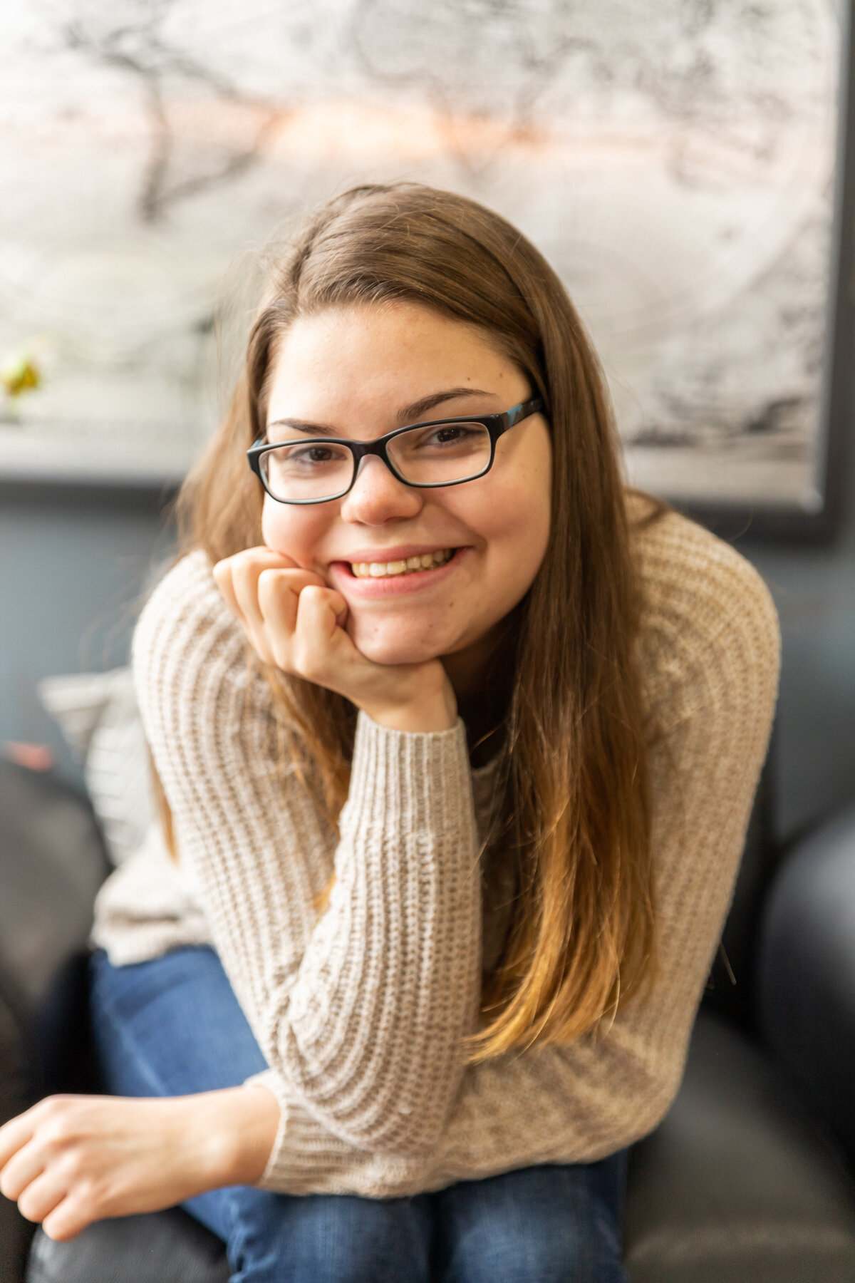 Indoor Senior Portrait