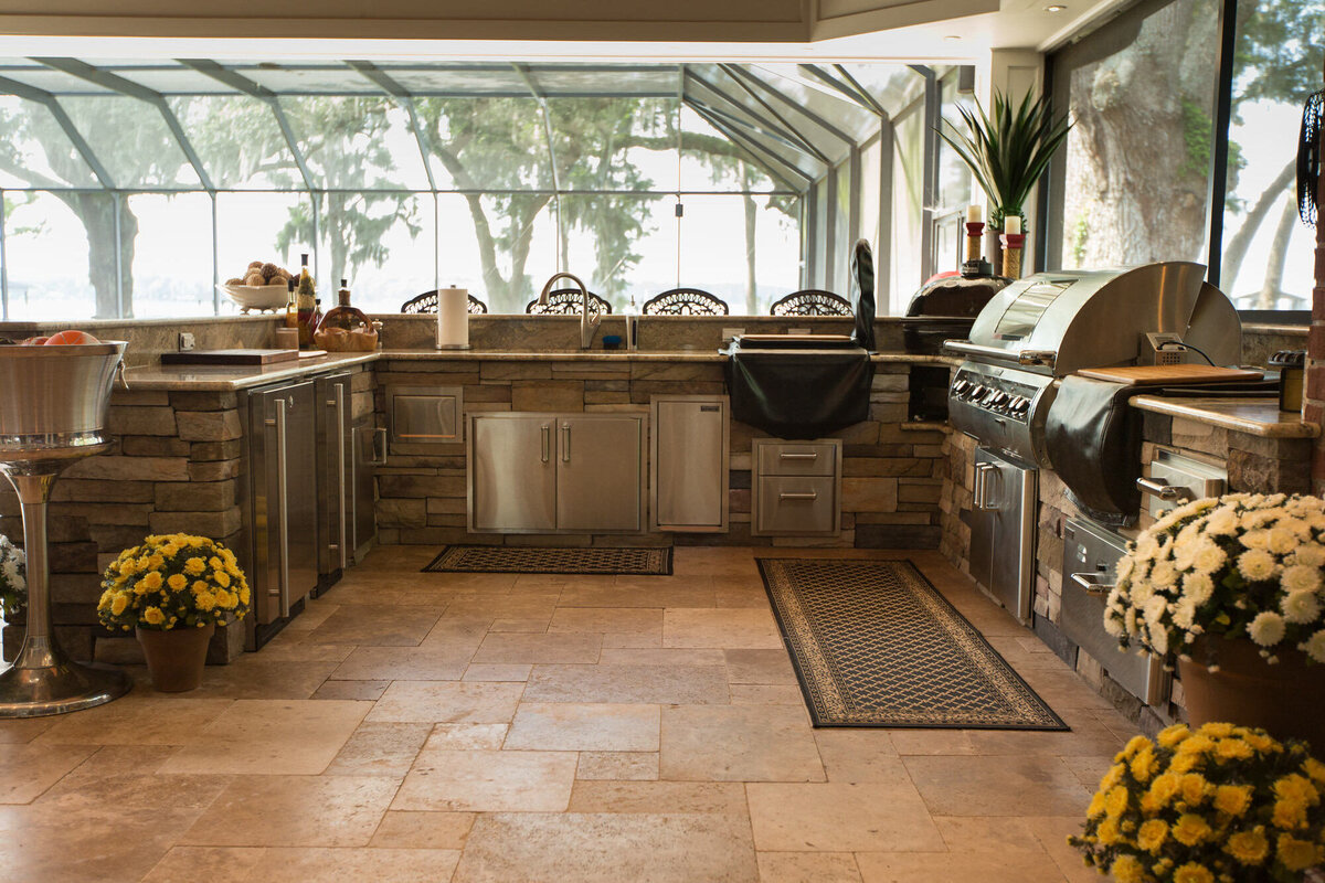 Outdoor kitchen design Jacksonville FL