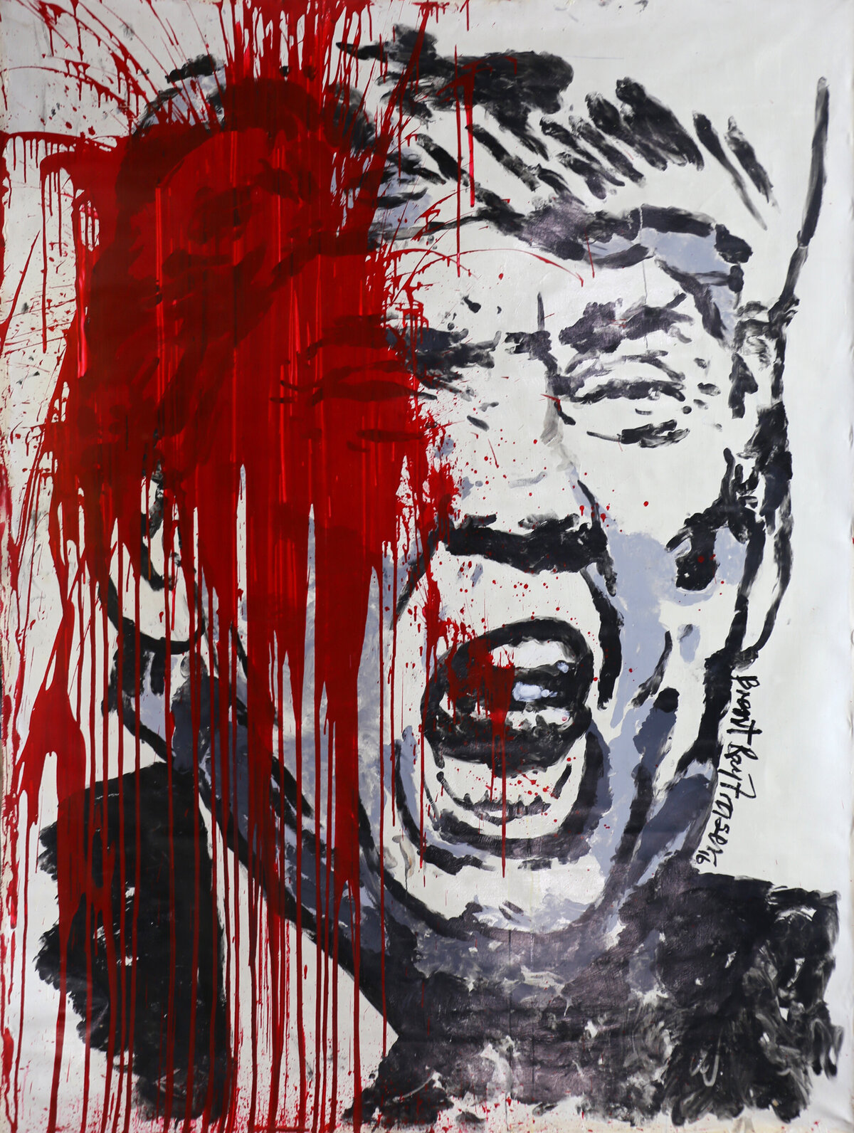Brent Ray Fraser Trump Election Day Portrait 2016