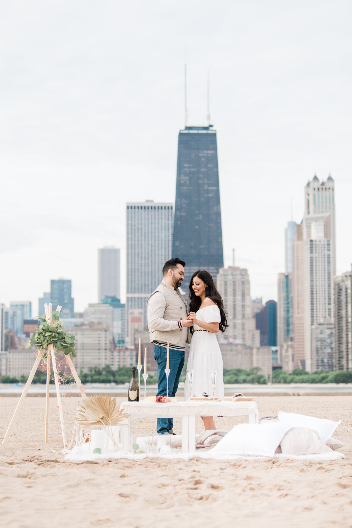 jessica and sean chicago beach and city engagement final-66