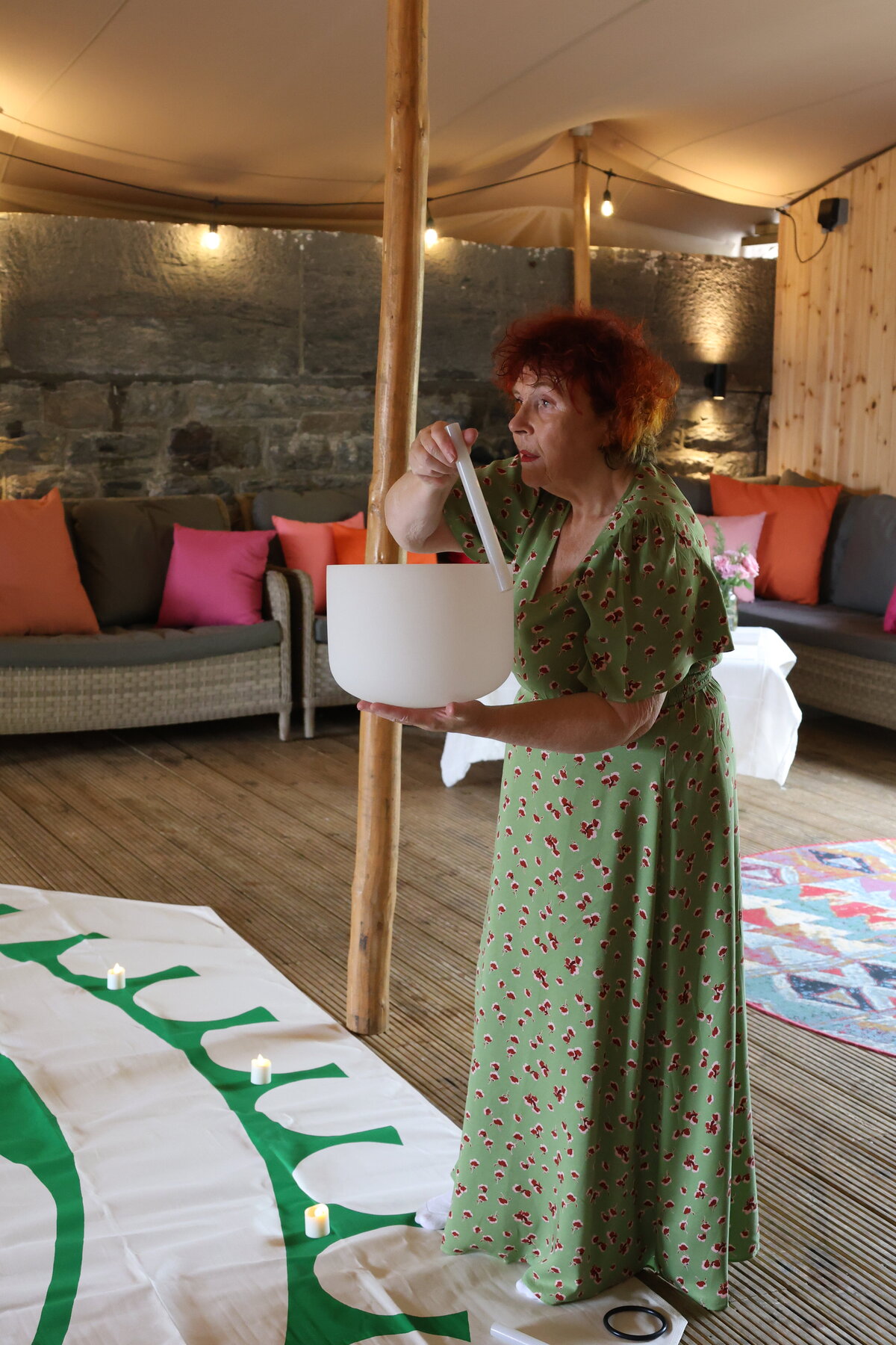 Yoga at Polhawn Fort | Wellness activities in Cornwall
