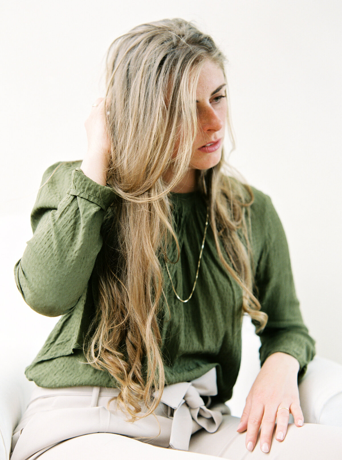 In-studio portrait photography session in Naters, Valais, Switzerland - 5