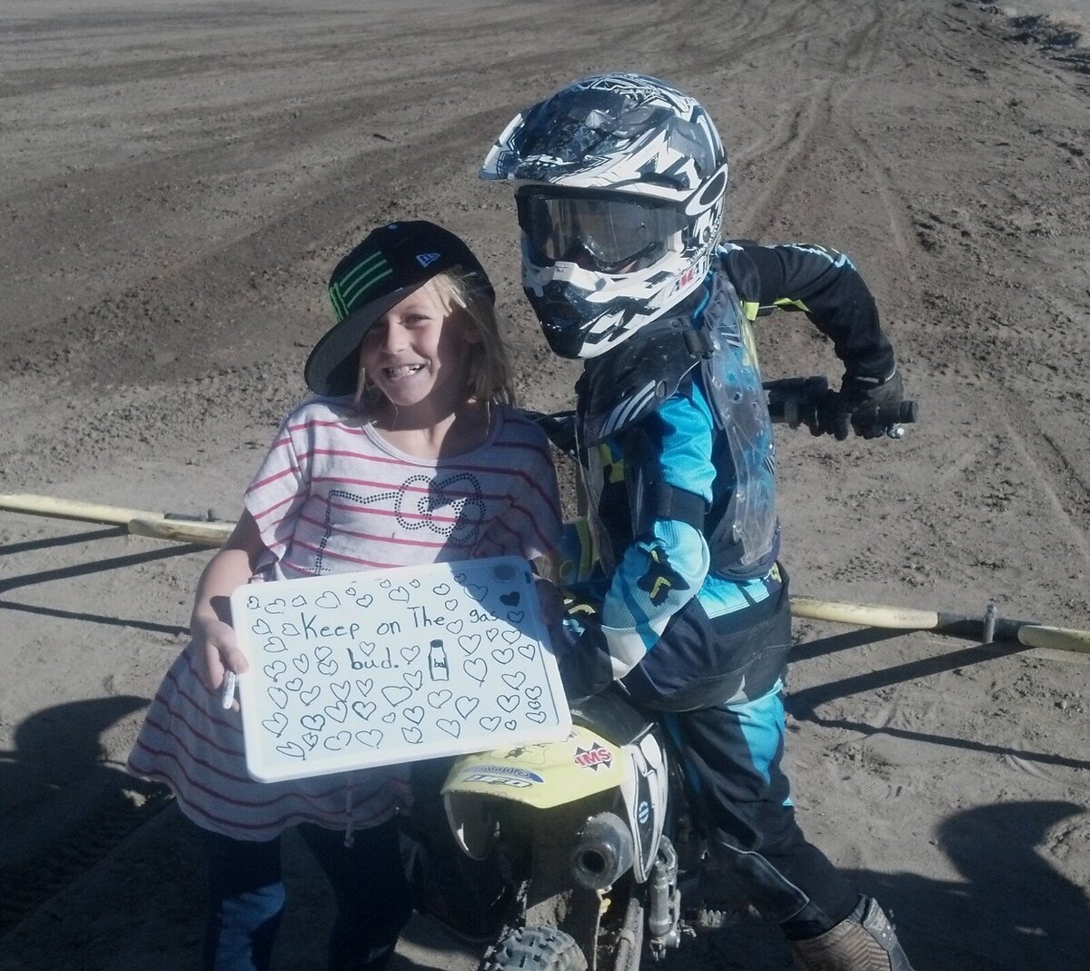 early days with sister Lexi