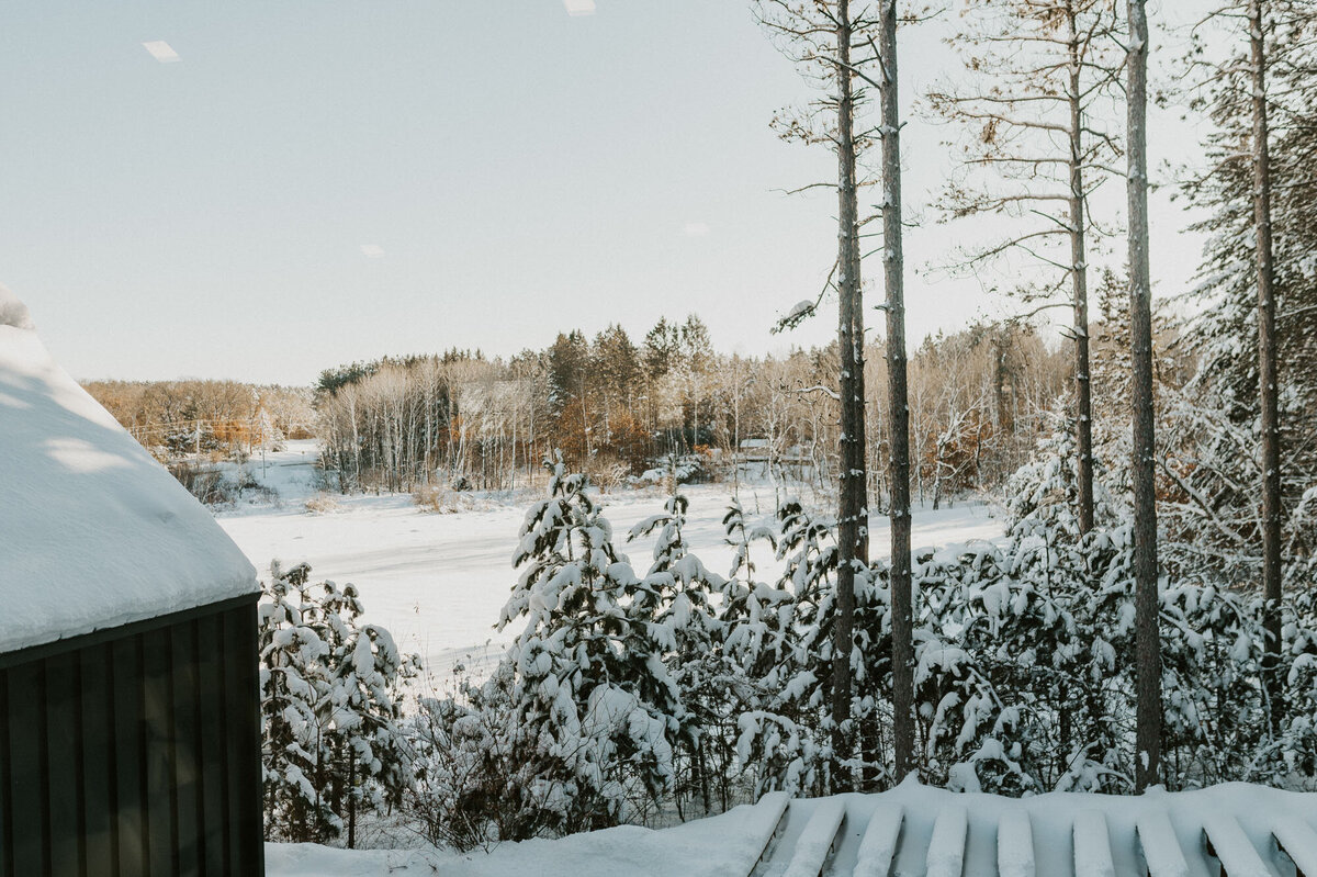 Pinewood Events - Minnesota Modern Nature Inspired Venue - Winter @coreychristianphoto