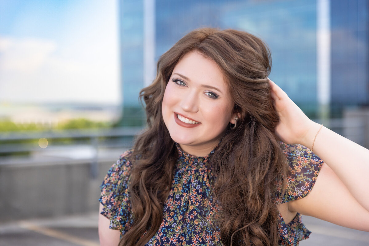 Senior portraits in Holly Springs NC