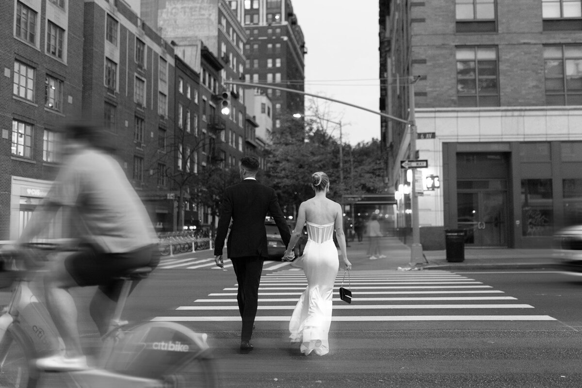 just married in soho new york city 
