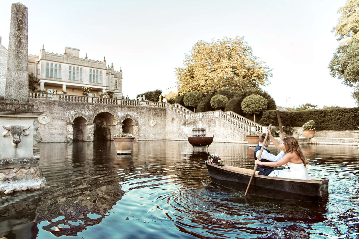boating-lake-wedding-couple-euridge-manor-bath