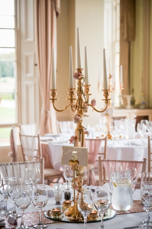 Pink and ivory wedding Prestwold (14)