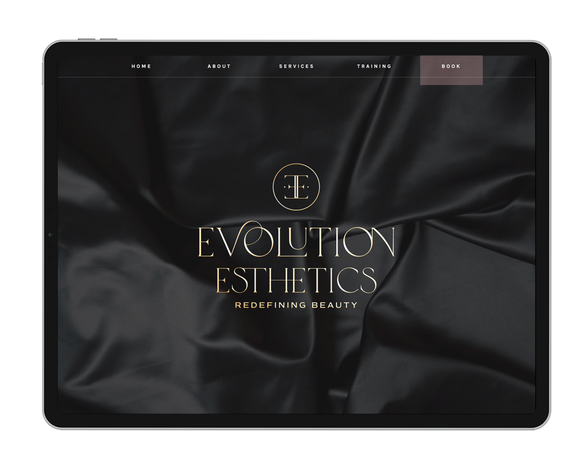 Evolution-Esthetics-Website-Showit
