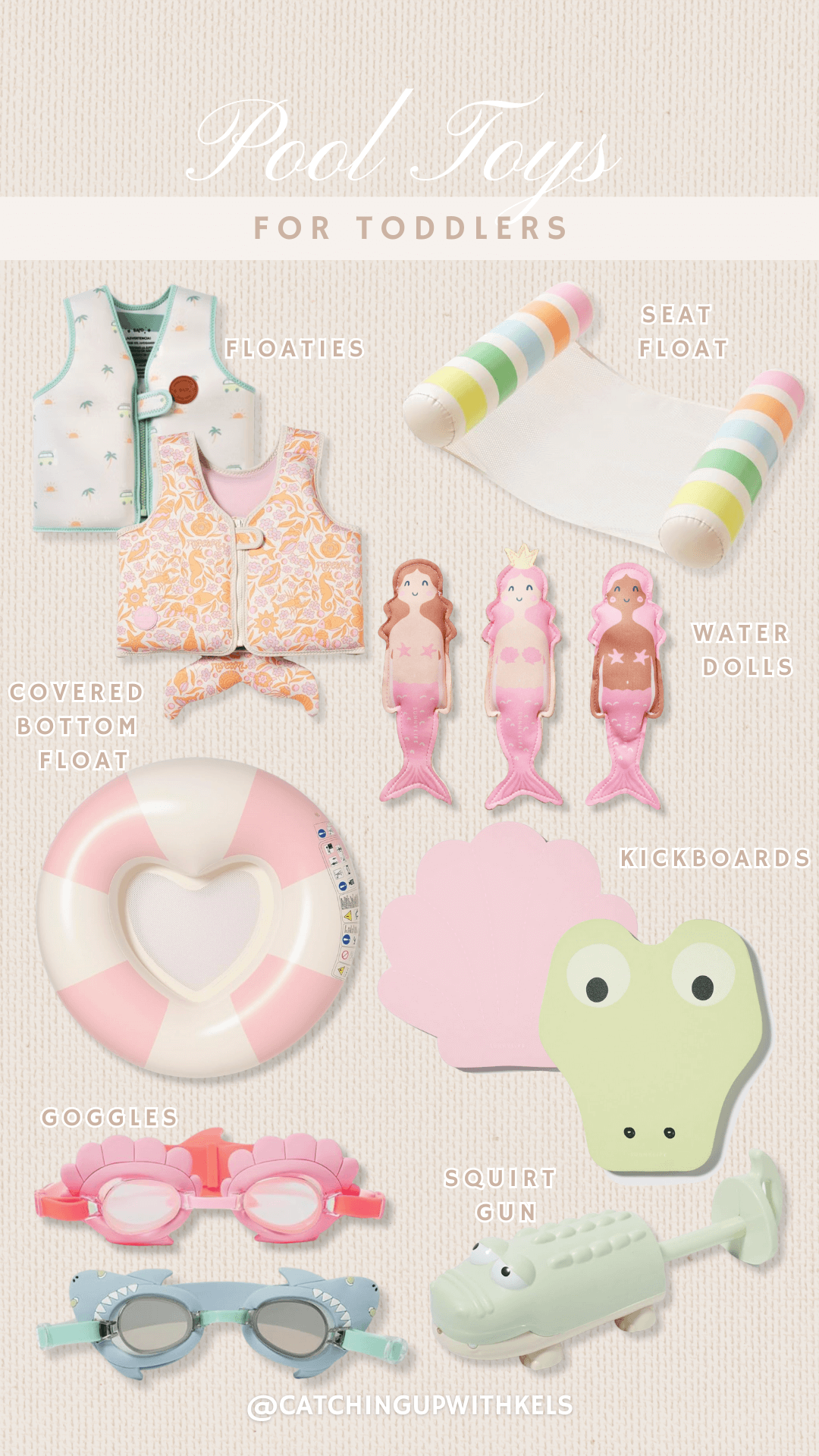 Pool Toys Found on a LikeToKnow.It Influencer Post 