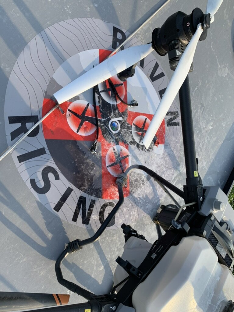 In the field with drones and Raven 6 Rising