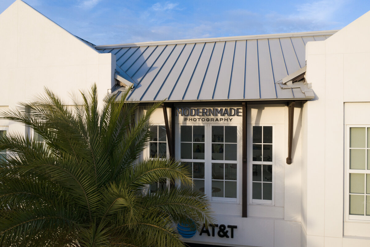 The front of a studio for Modernmade Photography
