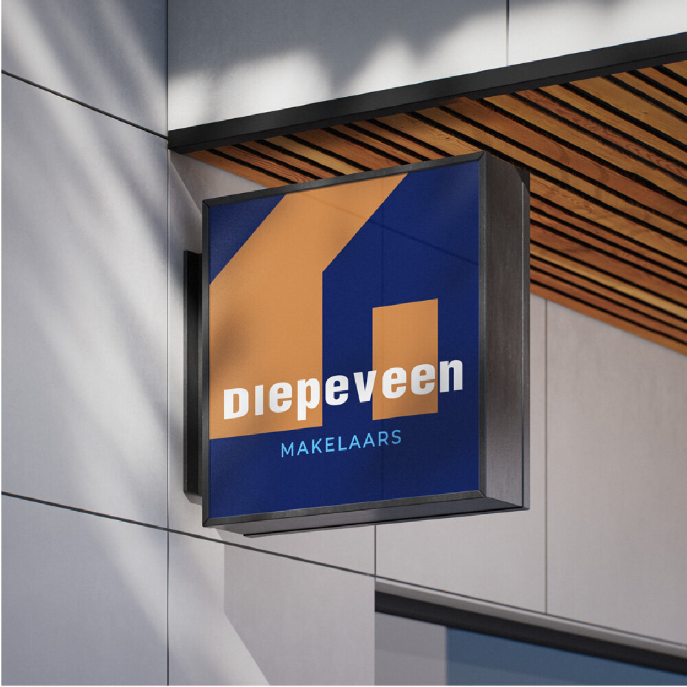 Rebranding huisstijl en logo Diepeveen makelaars