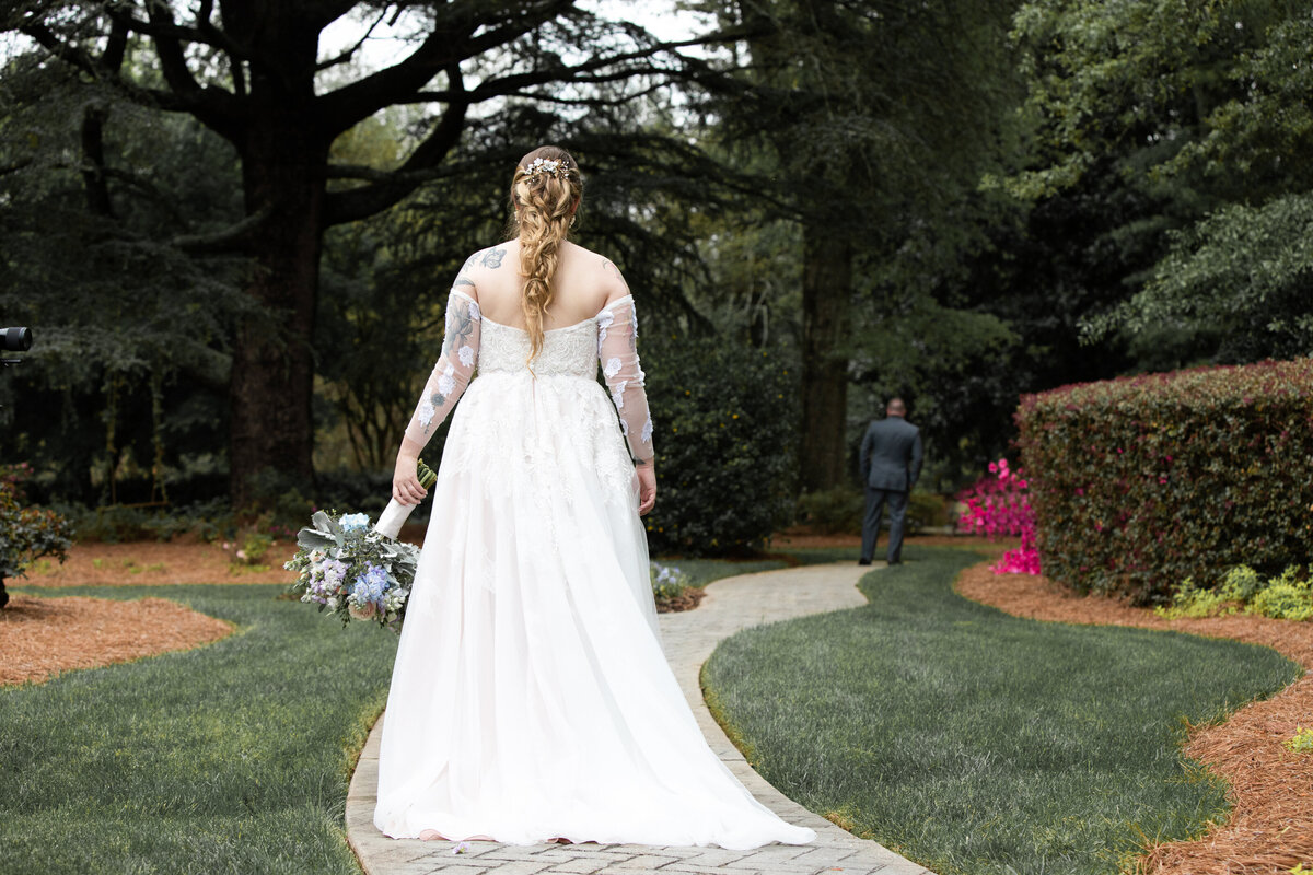 Carl-House-First-Look-Bride-Groom-Auburn-Georgia-Wedding