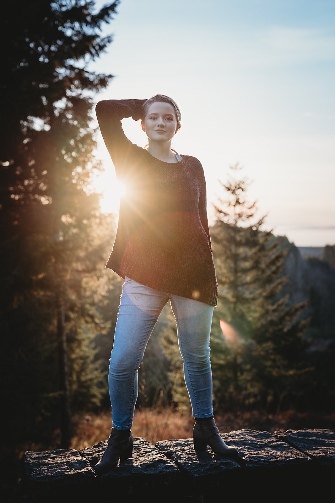 High School Senior Photos Silver Falls