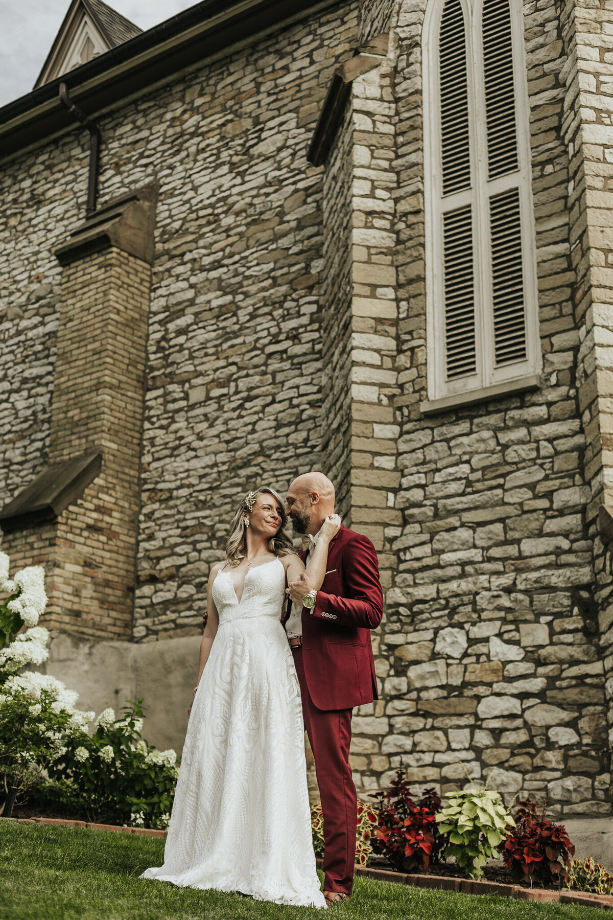 Downtown wedding in Grand Rapids, MI