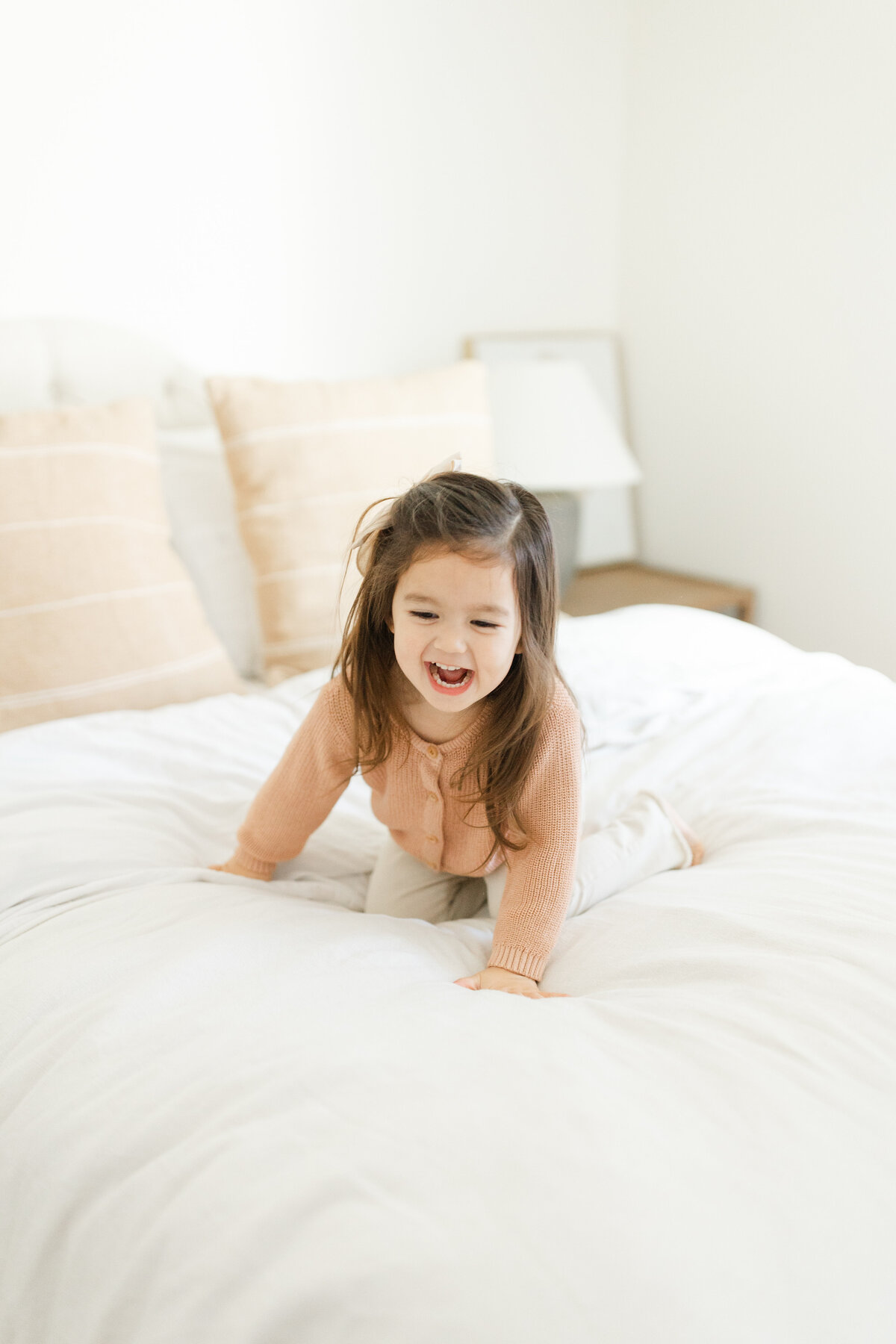 In-home newborn portrait session with siblings in Philadelphia - 22