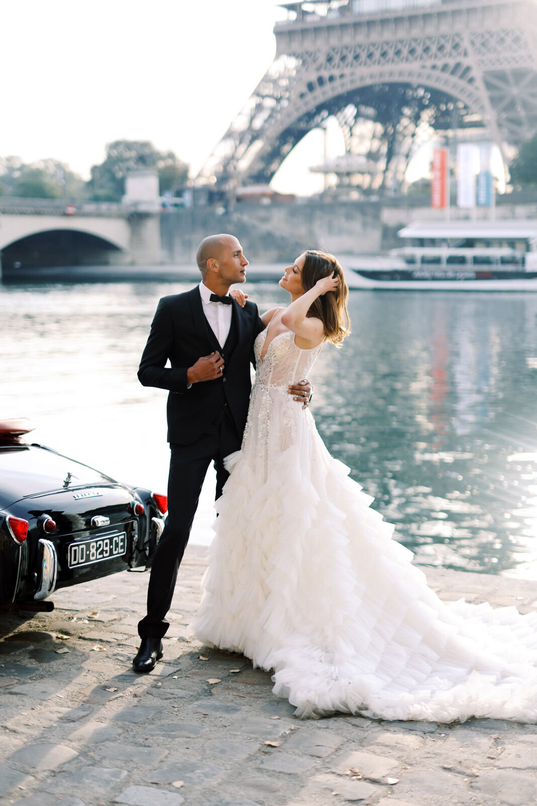 Modern Film Wedding Photography in Paris France 50