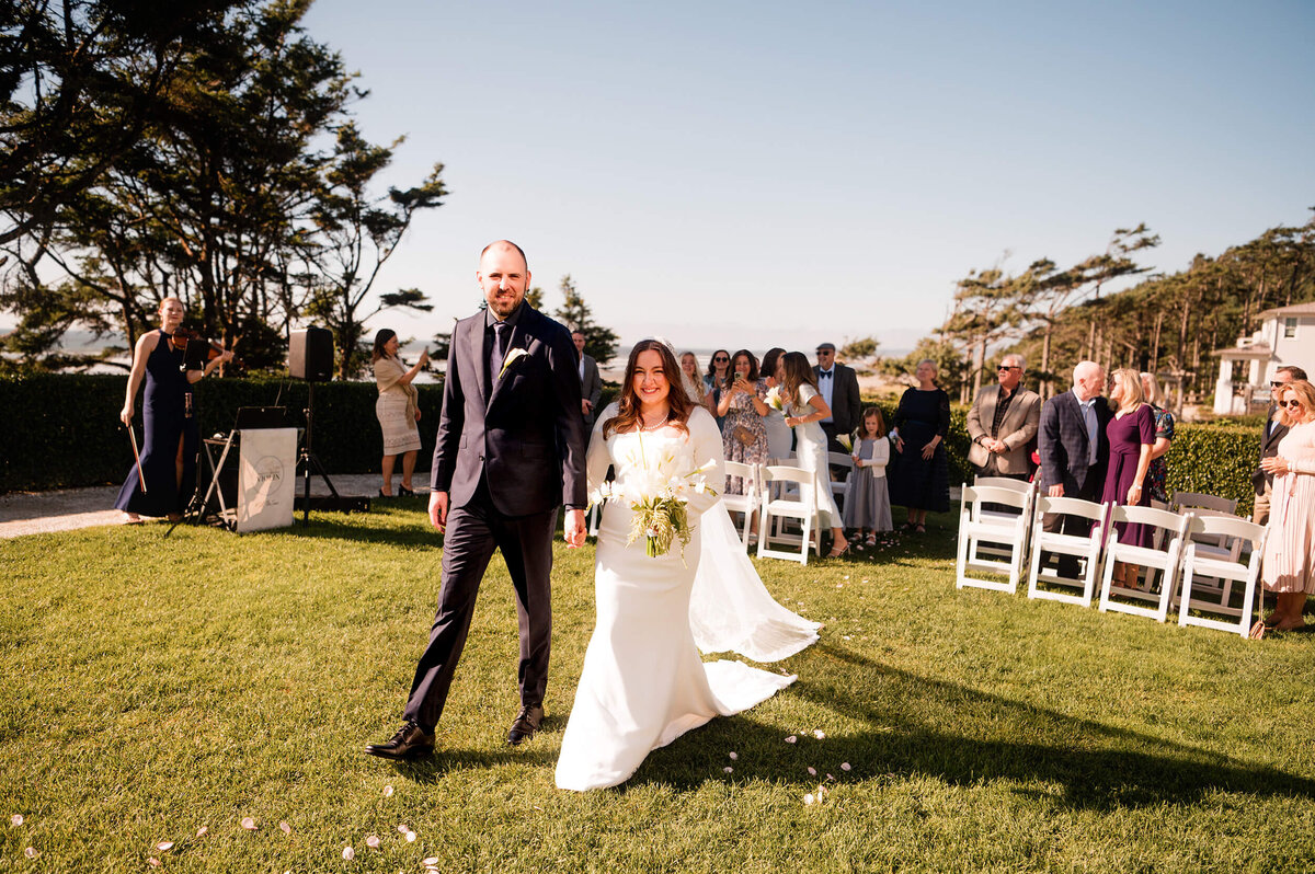 Seabrook, Washington State Wedding Ceremony