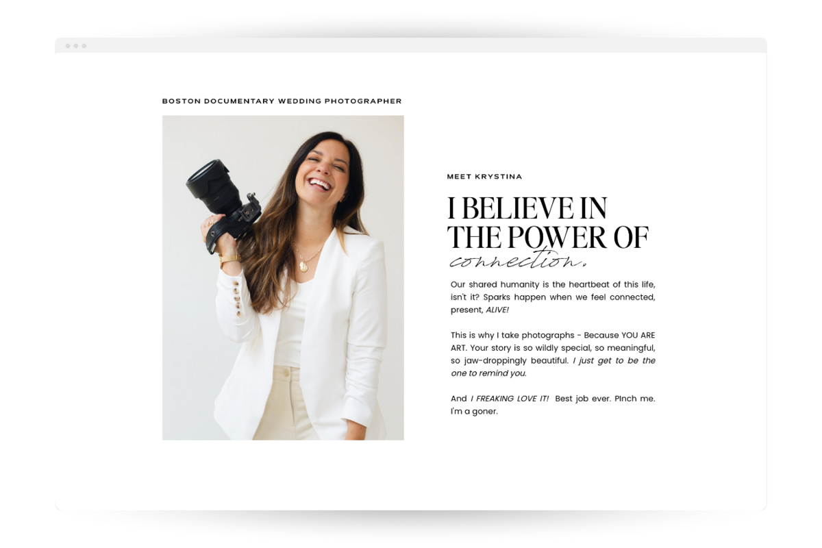 Masculine Showit Website Template Mockup Designed By SEO Expert High Tide Strategy