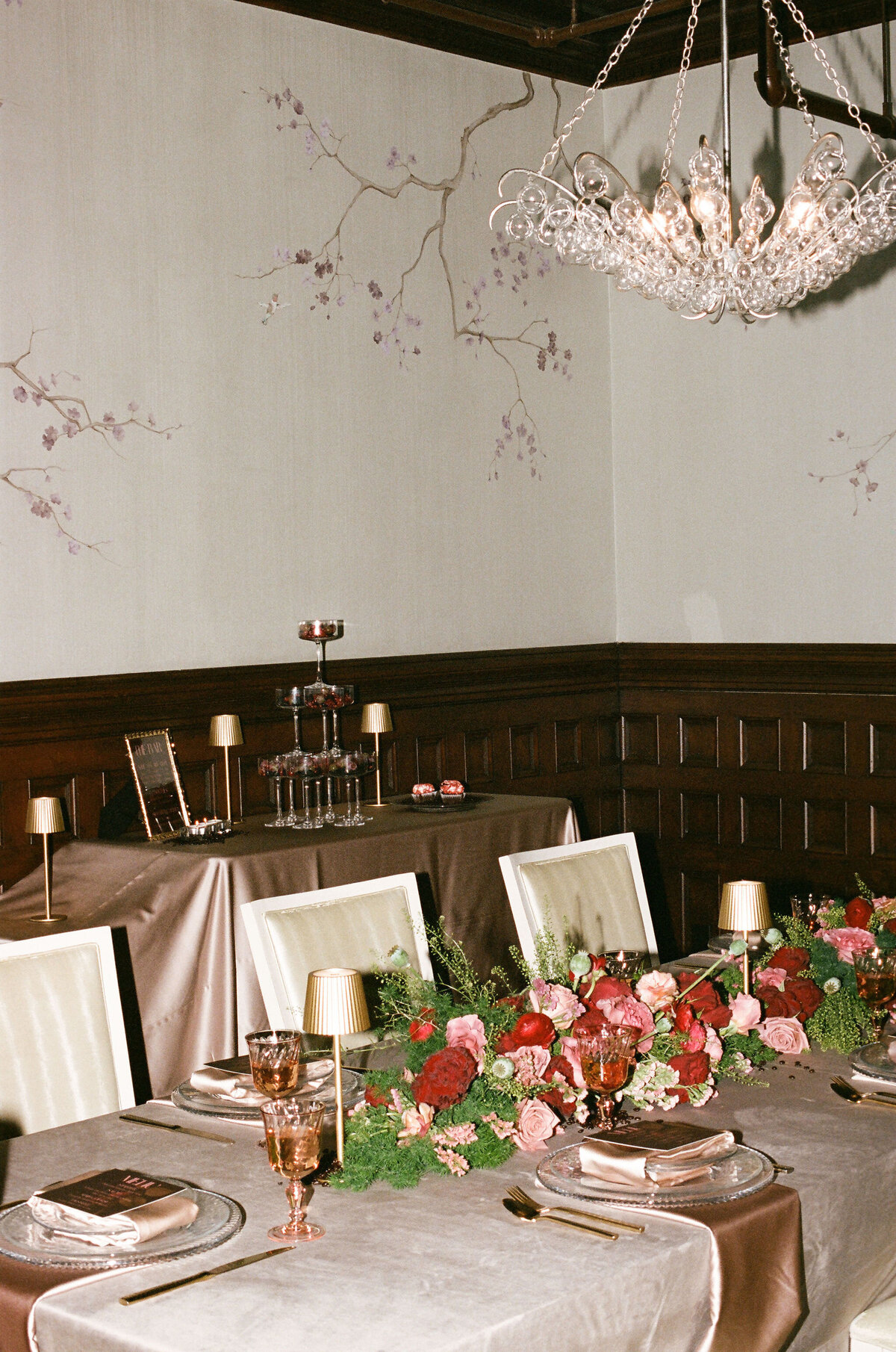 Moody Wedding Flowers