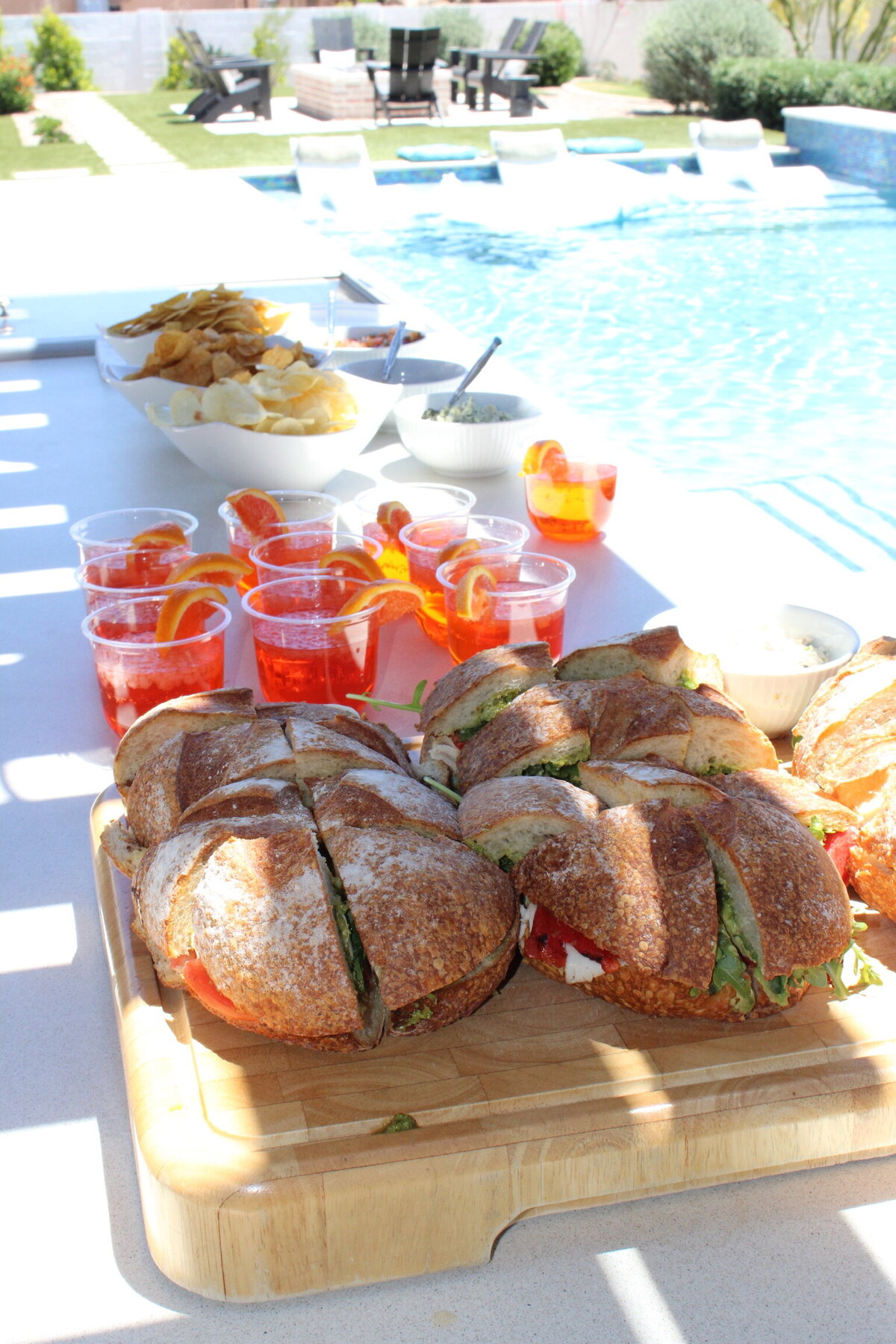 Cohesive overall aesthetic vision for the Scottsdale bachelorette weekend.