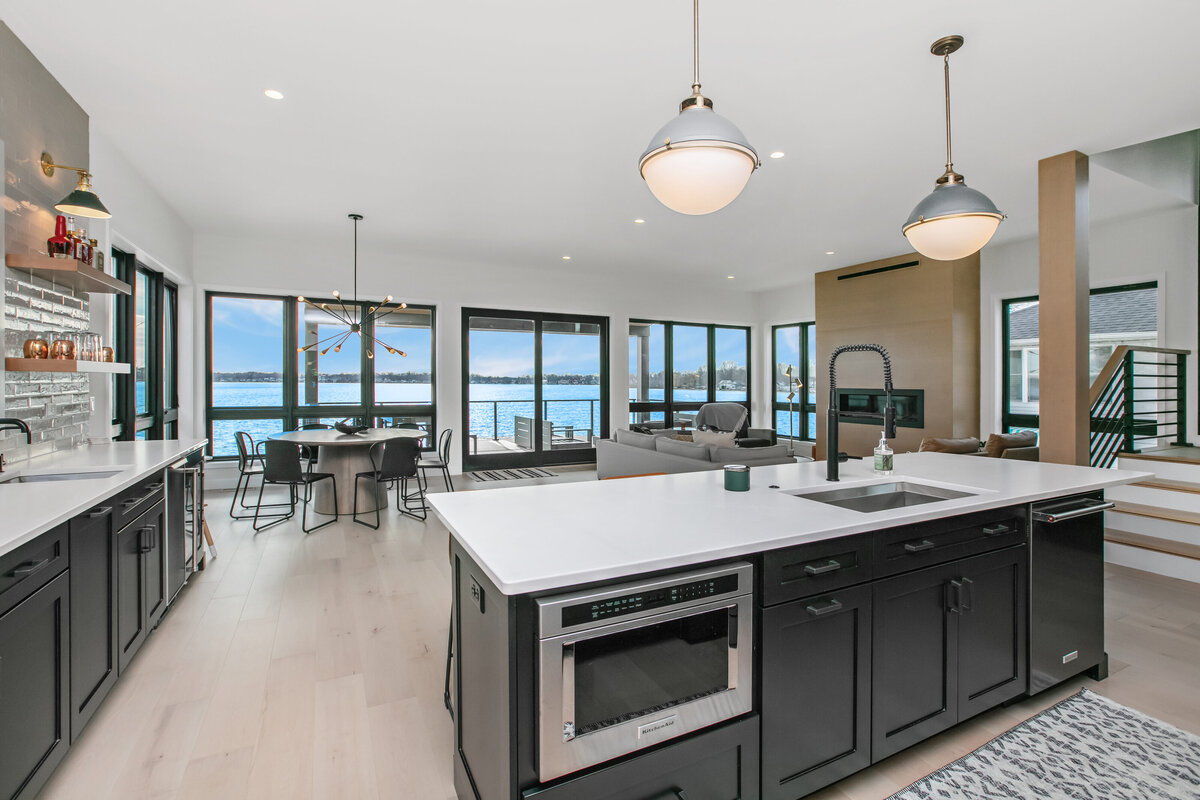 21965 Howell Dr Cassopolis MI-print-012-013-Kitchen view to Diamond Lake-4200x2800-300dpi