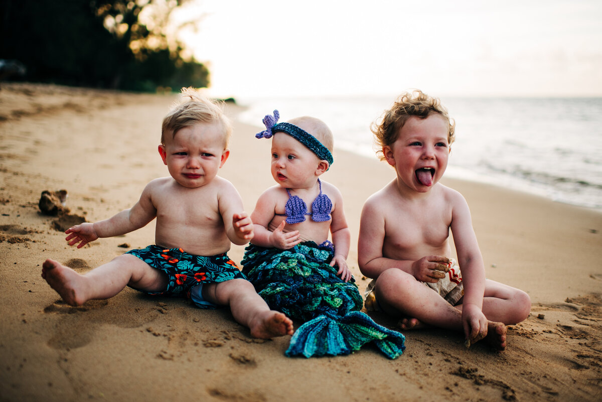 kauai family photographer anini beach - 1