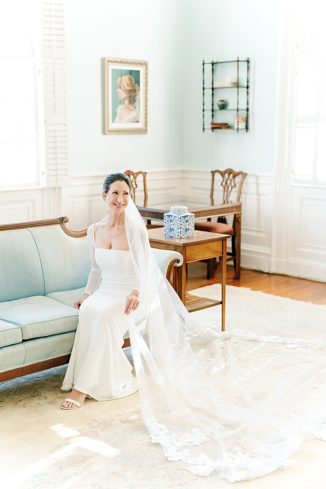 Sabra + Curt - Curated Wedding Elopement at Thomas Bennett House - by Pure Luxe Bride Elopements - 1